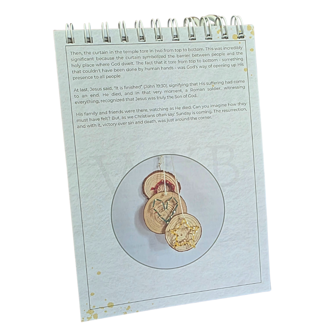 Keep Christ in Christmas Craft Advent Calendar on Stand