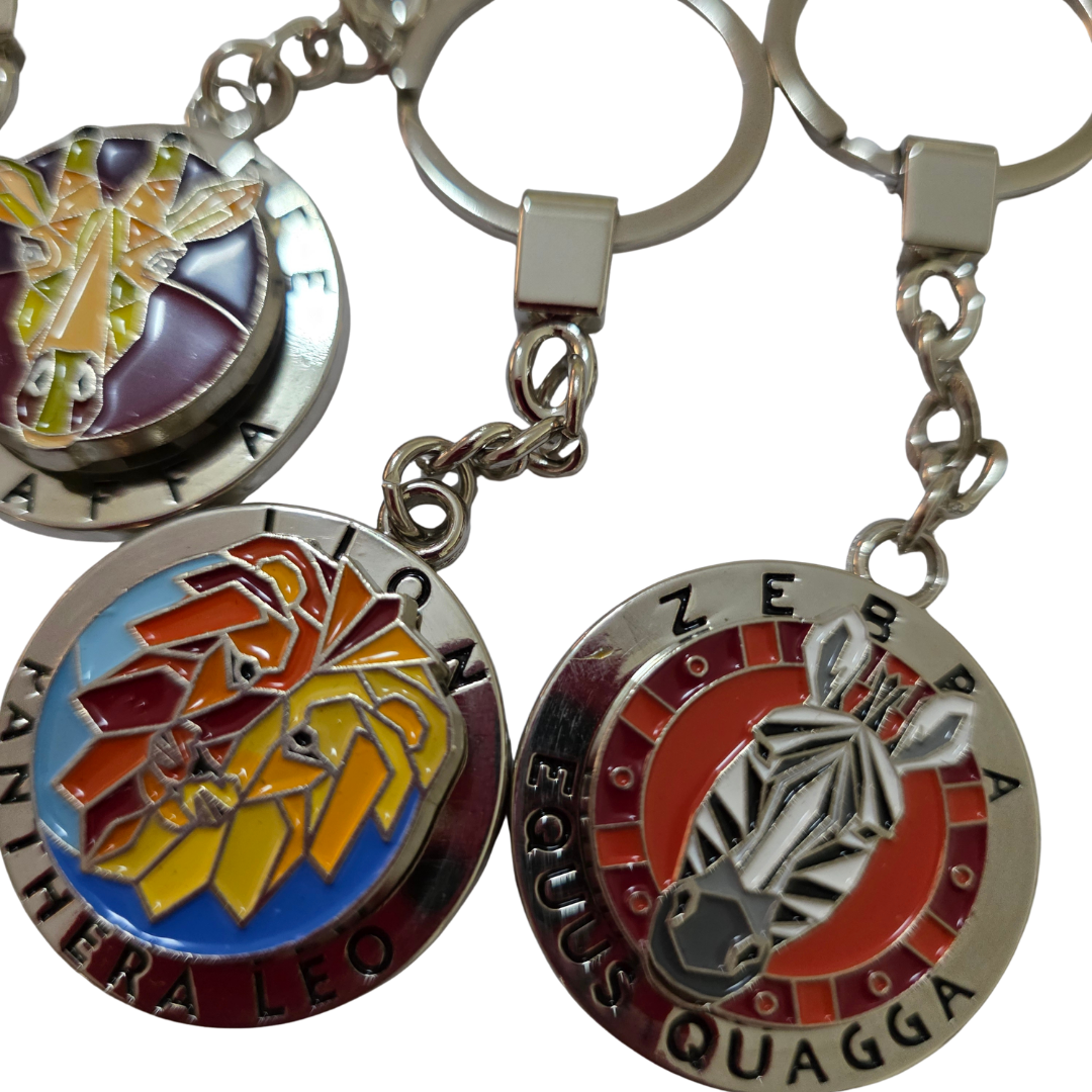 Spinner Animal Keyrings