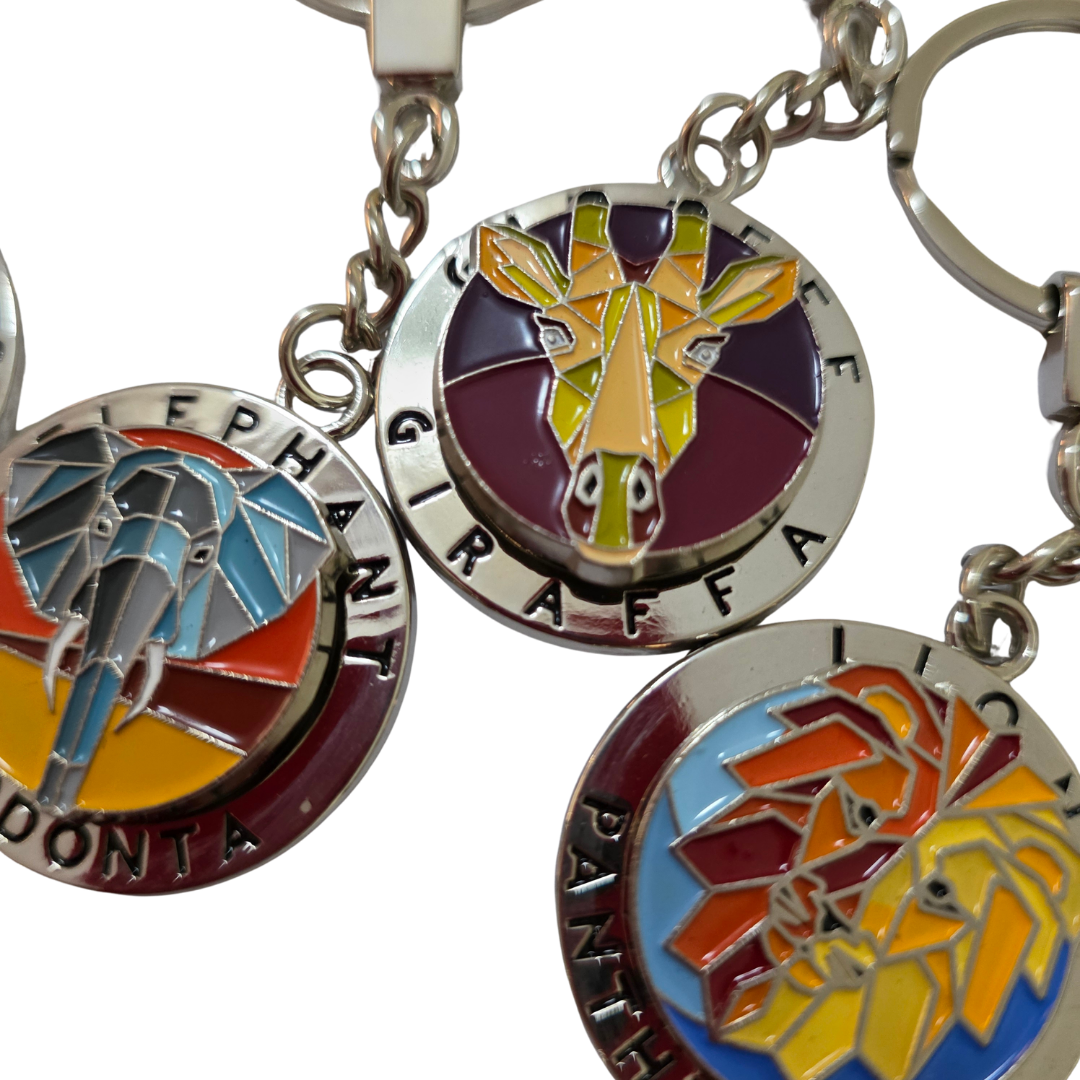 Spinner Animal Keyrings