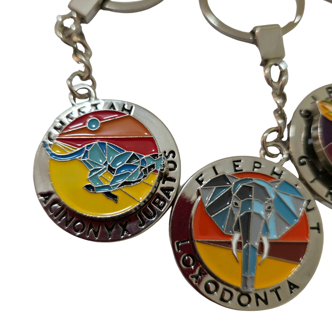 Spinner Animal Keyrings