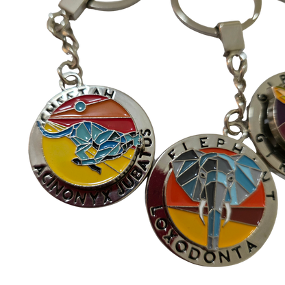 Spinner Animal Keyrings