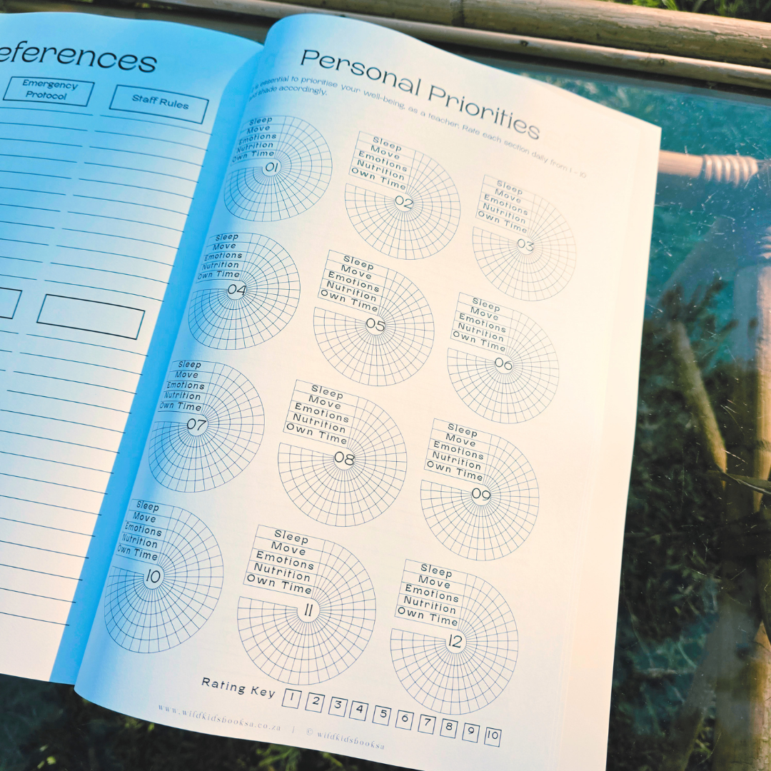 2027 TEACHER DAILY PLANNER A4