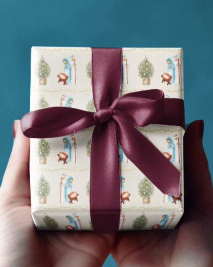 Christian Christmas Gift Wrap (A3: 300 mm x 420 mm)