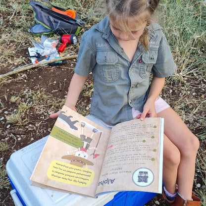 Asher's Survival Guide for Wild Kids of South Africa (with a Map, Stickers and Handbook)