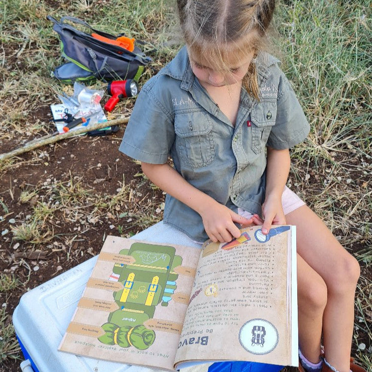 Asher's Survival Guide for Wild Kids of South Africa (with a Map, Stickers and Handbook)