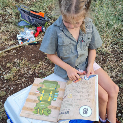 Asher's Survival Guide for Wild Kids of South Africa (with a Map, Stickers and Handbook)