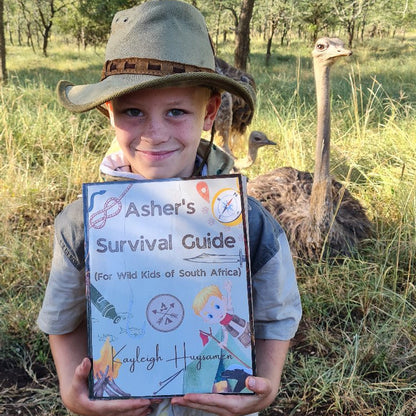 Asher's Survival Guide for Wild Kids of South Africa (with a Map, Stickers and Handbook)