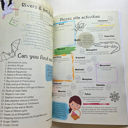 Kruger National Park Guide for Wild Kids with Stickers