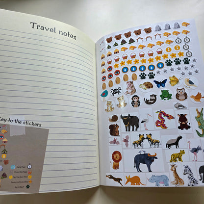 Kruger National Park Guide for Wild Kids with Stickers