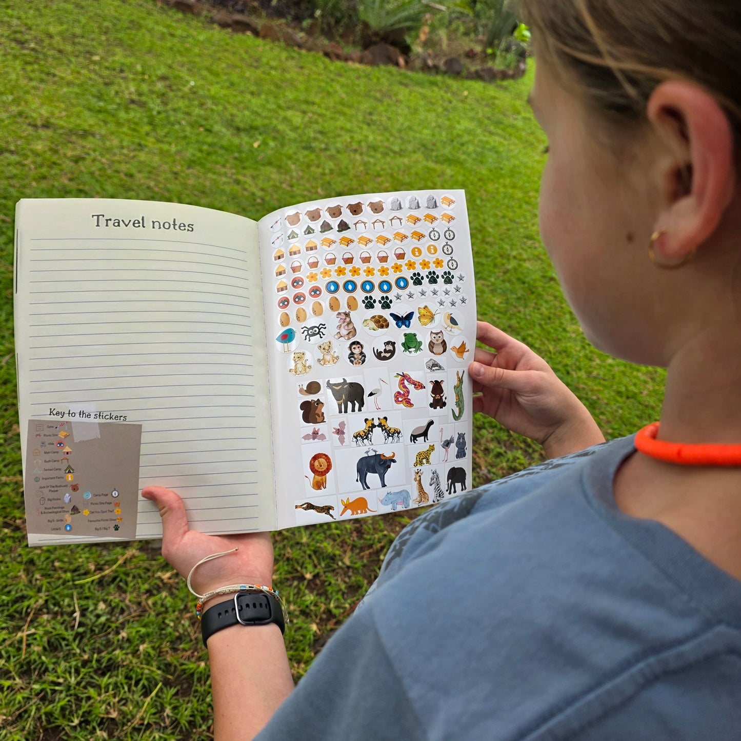 Kruger National Park Guide for Wild Kids with Stickers