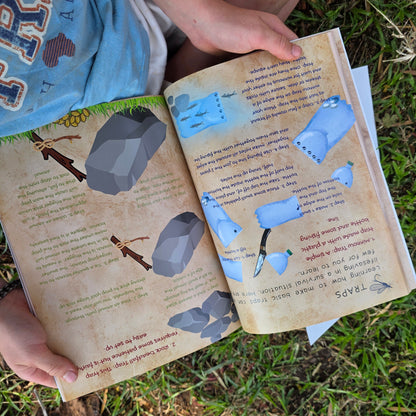 Asher's Survival Guide for Wild Kids of South Africa (with a Map, Stickers and Handbook)