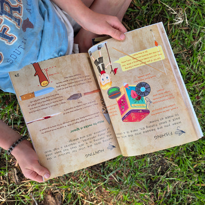 Asher's Survival Guide for Wild Kids of South Africa (with a Map, Stickers and Handbook)
