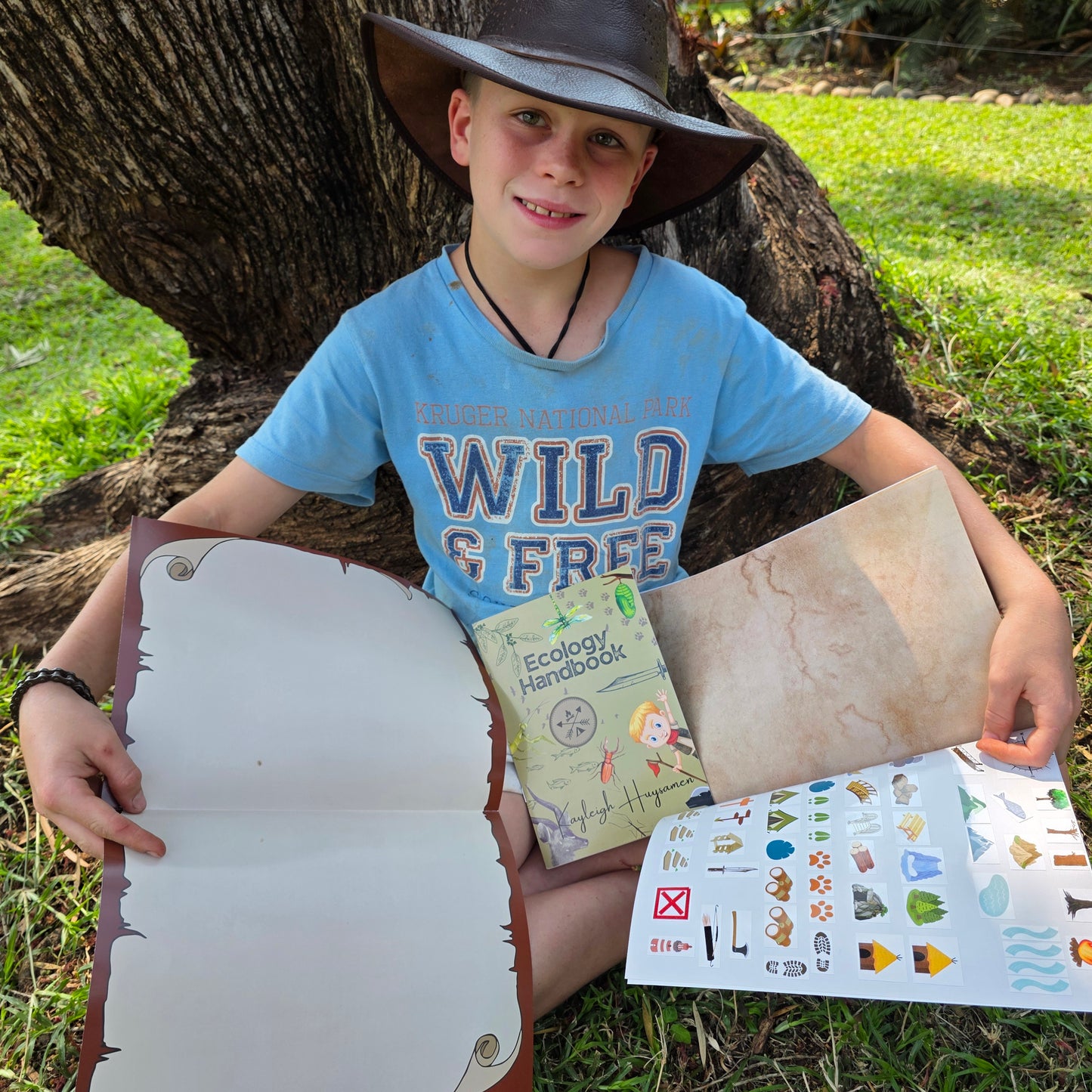 Asher's Survival Guide for Wild Kids of South Africa (with a Map, Stickers and Handbook)