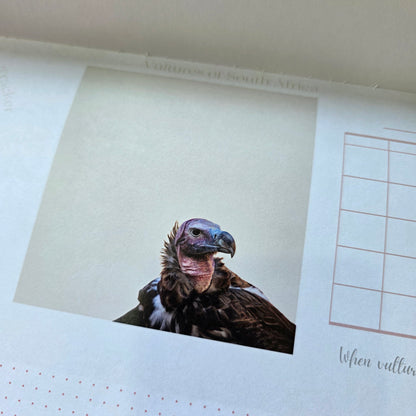 Plan My Way Deskpad Calendar: Endangered Species of South Africa