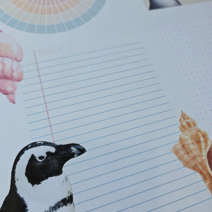 Plan My Way Deskpad Calendar: Endangered Species of South Africa