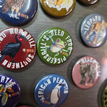 Endangered Species Button Magnets