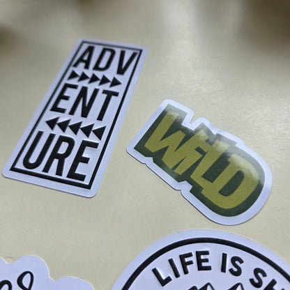 Wild Adventure Sticker Set of 10