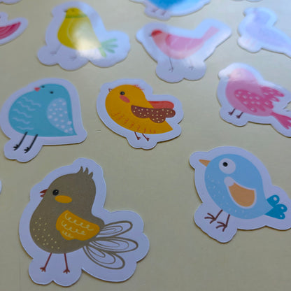 Tweetest Sticker Set of 22 Birdies