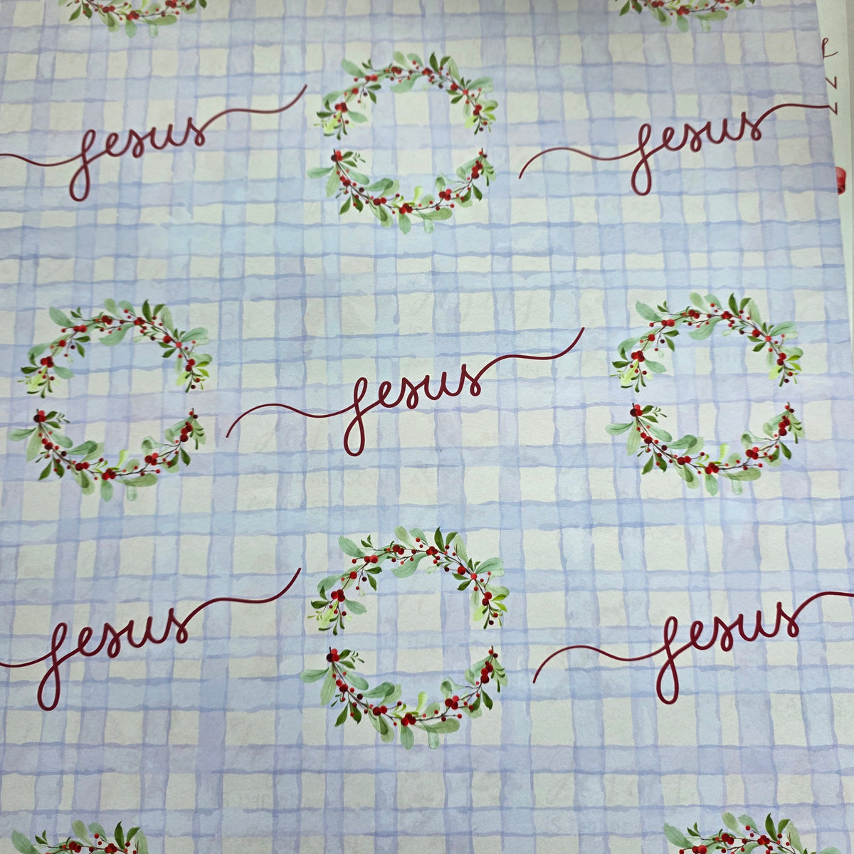 Christian Christmas Gift Wrap (A3: 300 mm x 420 mm)