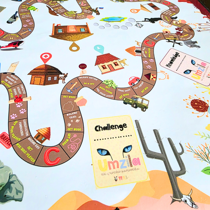 UMZILA: The Quest for Conservation - 100% South African Board Game