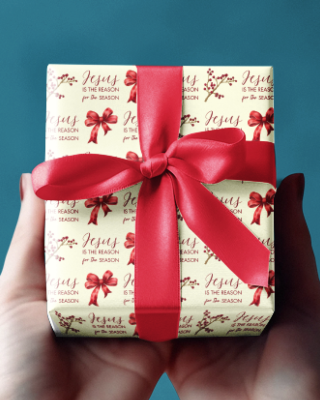 Christian Christmas Gift Wrap (A3: 300 mm x 420 mm)
