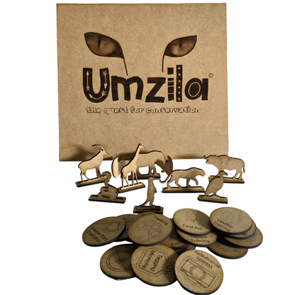 UMZILA: The Quest for Conservation - 100% South African Board Game