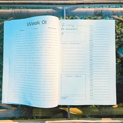 2027 HOMESCHOOLING DAILY PLANNER A4