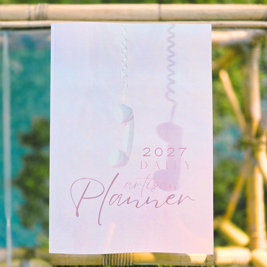 2027 ARTISAN DAILY PLANNER A4