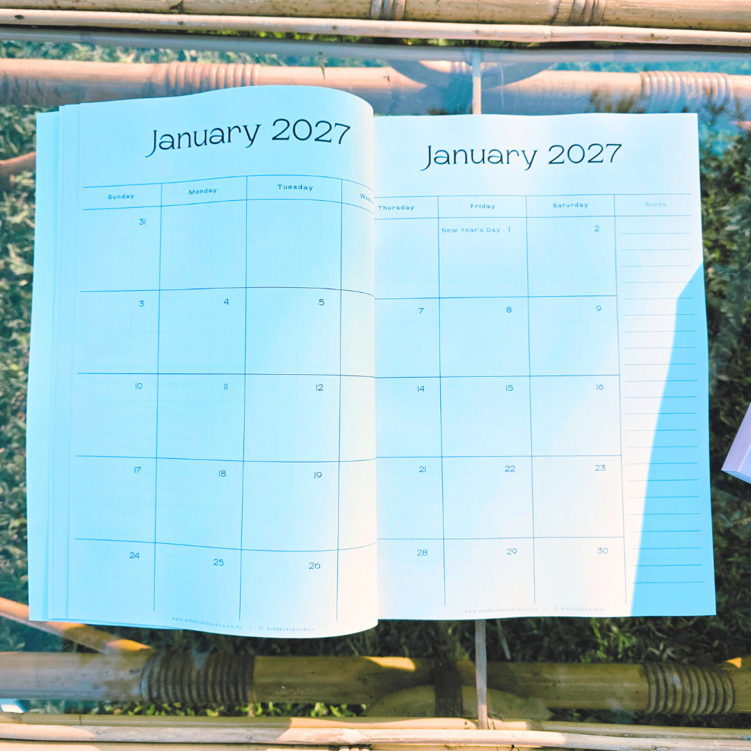 2027 ARTISAN DAILY PLANNER A4