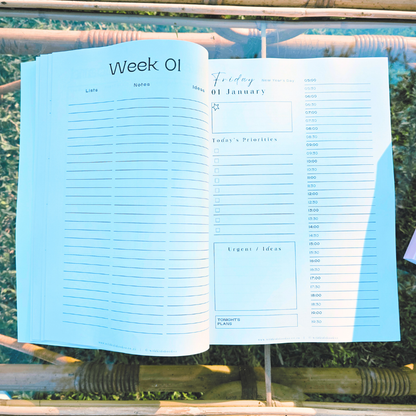 2027 ARTISAN DAILY PLANNER A4