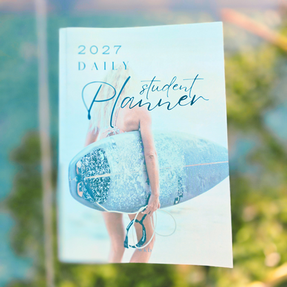 2027 STUDENT DAILY PLANNER A5