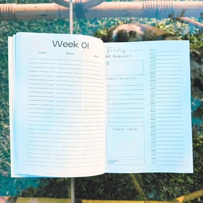 2027 STUDENT DAILY PLANNER A5