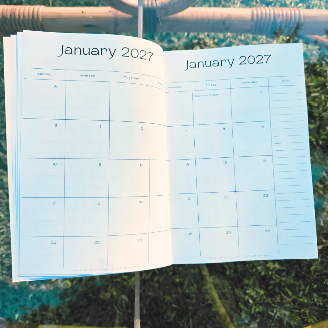 2027 STUDENT DAILY PLANNER A5