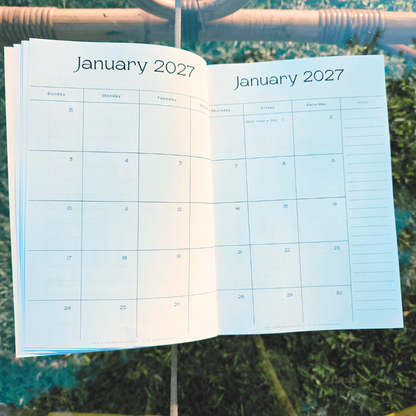 2027 STUDENT DAILY PLANNER A5