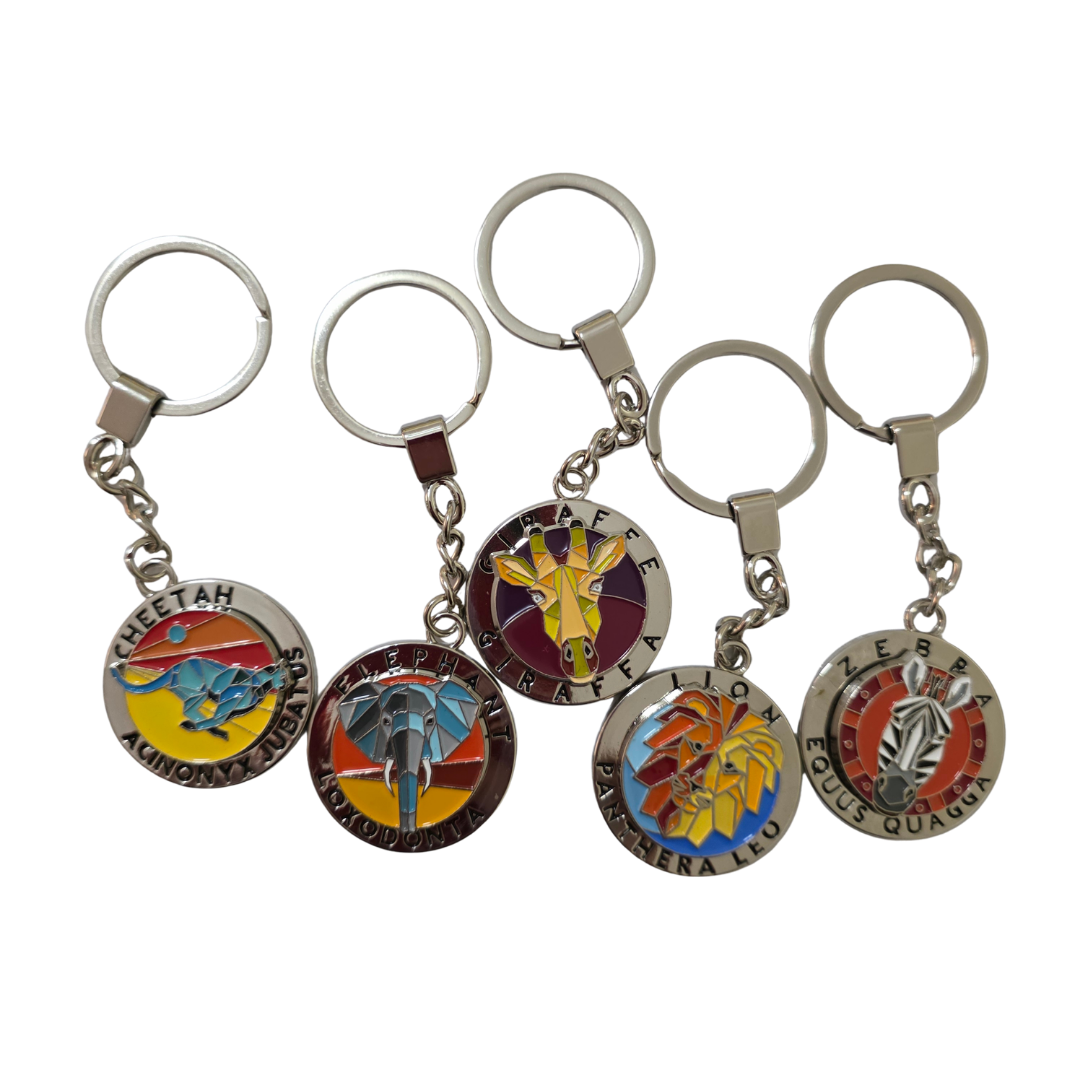 Spinner Animal Keyrings