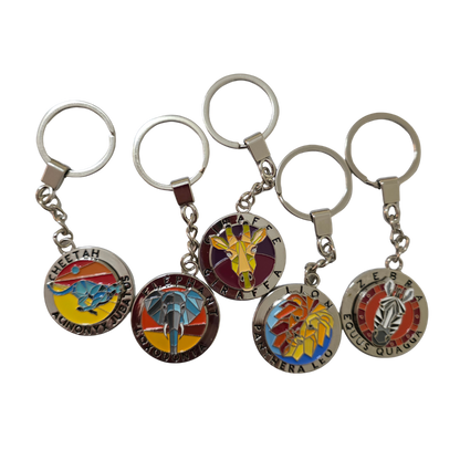 Spinner Animal Keyrings
