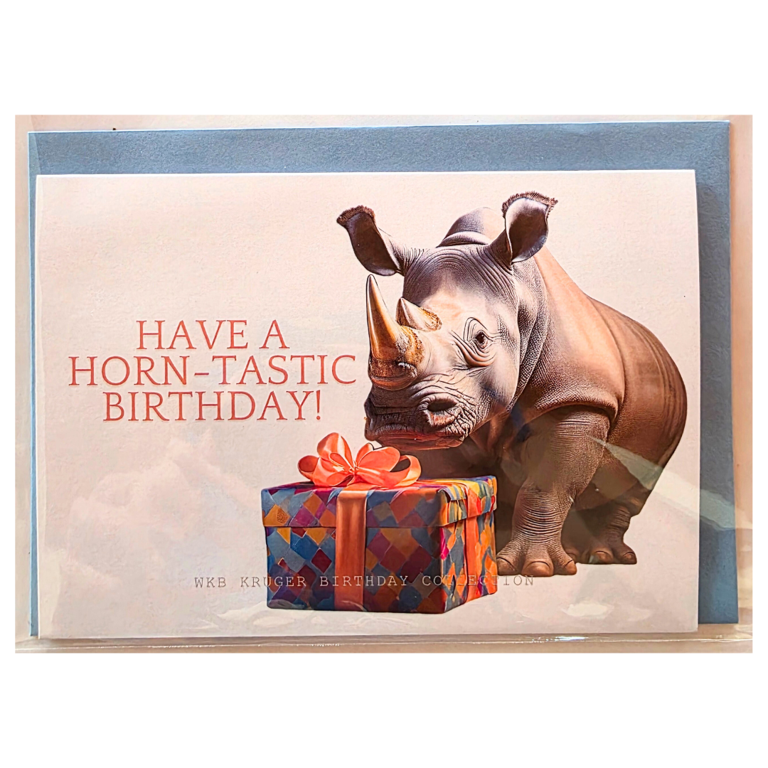 Comical Animal Birthday Cards with Colour Envelopes (Pack of 8)