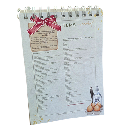 Keep Christ in Christmas Craft Advent Calendar on Stand