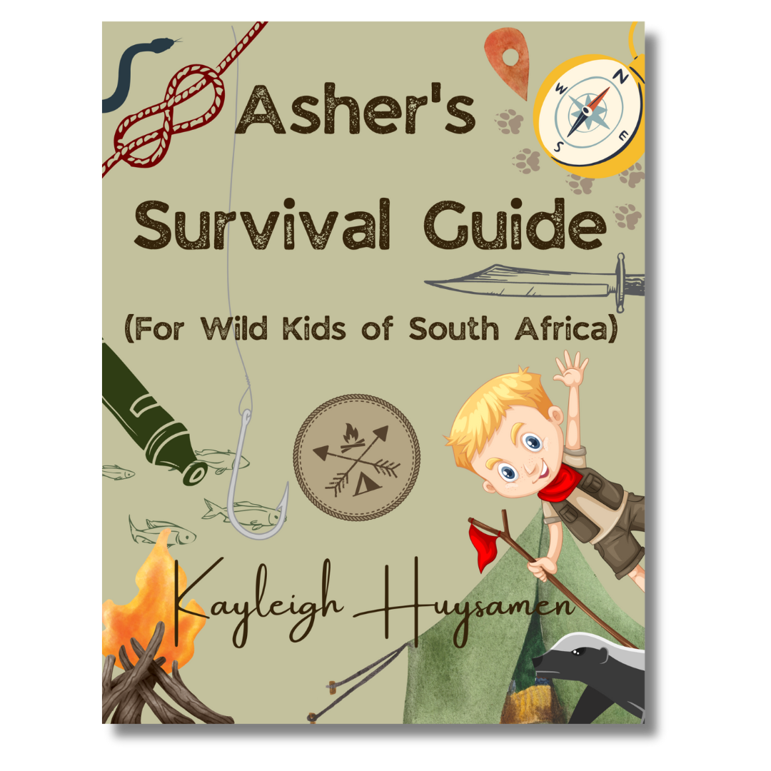 Asher's Survival Guide for Wild Kids of South Africa (with a Map, Stickers and Handbook)