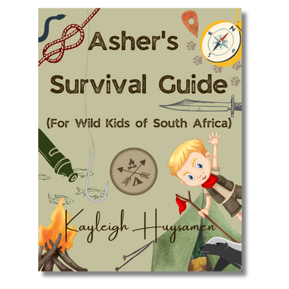 Asher's Survival Guide for Wild Kids of South Africa (with a Map, Stickers and Handbook)