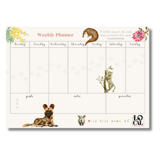 Weekly Planner with Magnets (A4)