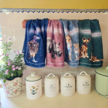 Endangered Species Tea Towels