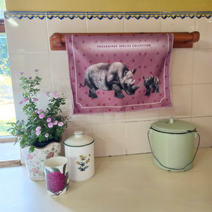 Endangered Species Tea Towels