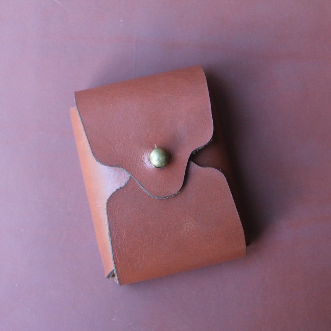 100% Genuine Leather Card Pouch