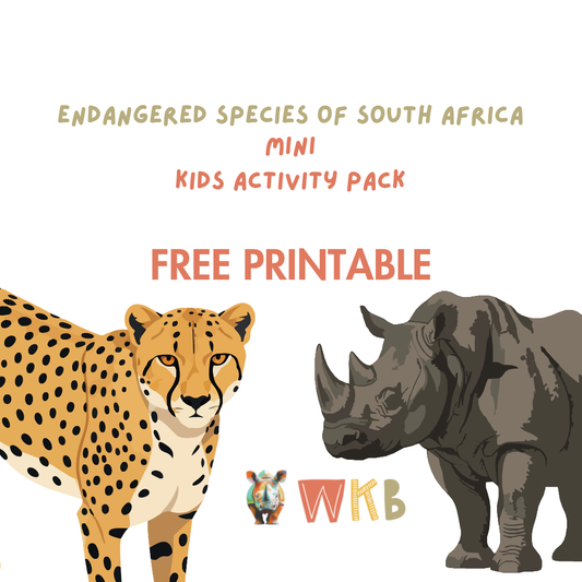 MINI Endangered Species Activity Kit (FREE PDF Download)